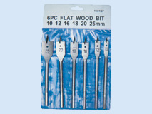 6PCS WOOD FLAT DRILL SET